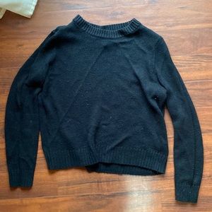 Lightweight black sweater